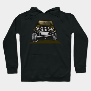 Off Road Adventure The Wilderness Culture By Crawling Van Hoodie